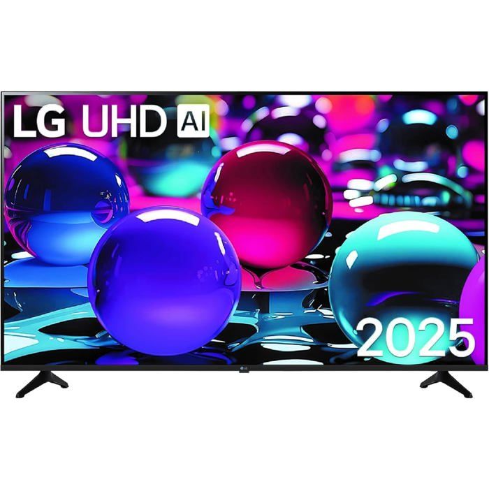 TV UHD AI 2025 Smart TV 4K UHD Processeur AI HDR WiFi Bluetooth Téléviseur Connecté Haute Définition Son Immersif TV Moderne
