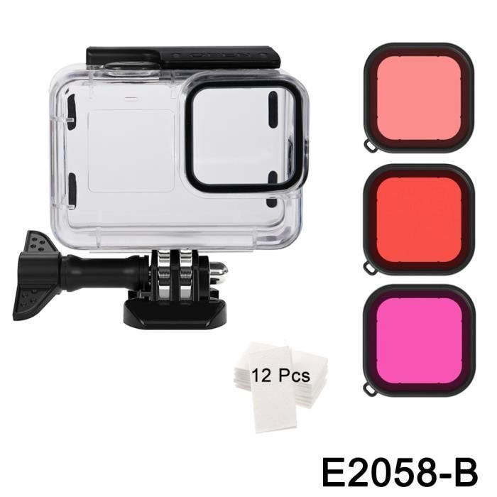 Filtres De Plongée Et Boîtier étanche Pour GoPro Hero 10 Et 11 - Pour Des Vidéos Sous-marines Nettes Et Colorées