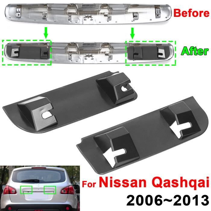 Lot de 2 Réparation Poignée de coffre clip pour Nissan Qashqai 2006 - 2013 Qashqai +2 2008 - 2013 Dualis