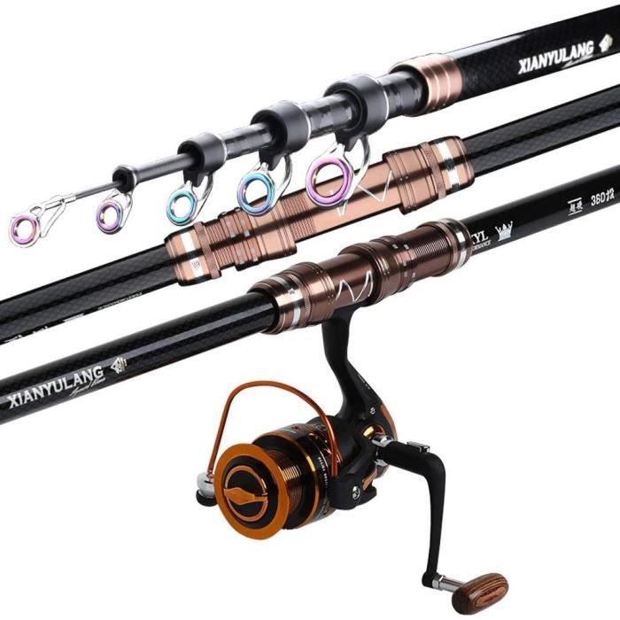 Canna Da Carpa Telescopica. TOP Telecarp For Canne Da Pesca - Foto 3