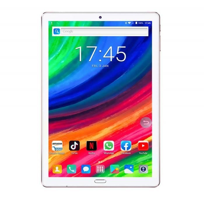 Tablette Android 9.0 avec 64 Go de ROM 4 Go de