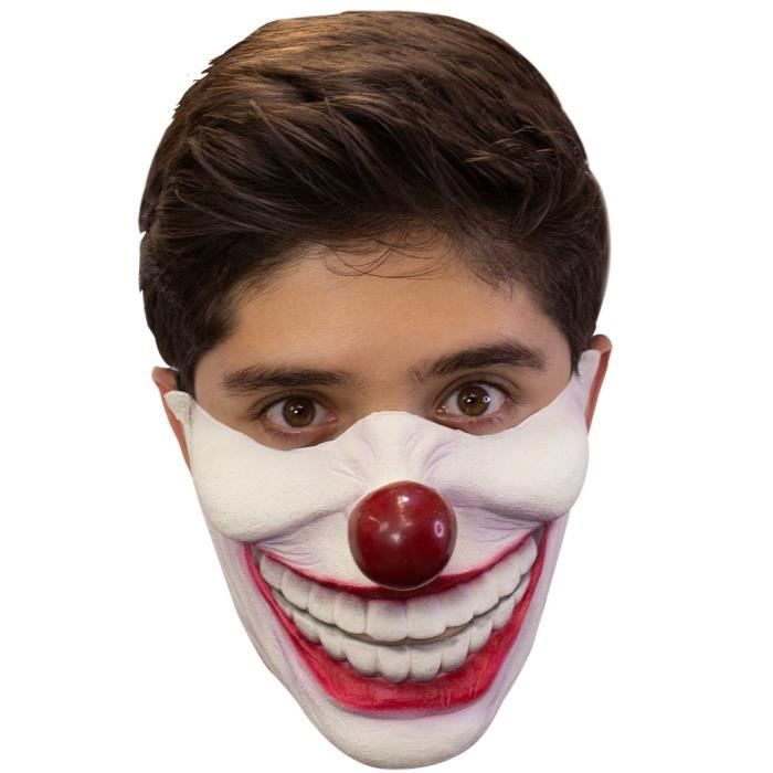 Demi-Masque Bouche Sourire Clown Adulte - Cdiscount Jeux - Jouets
