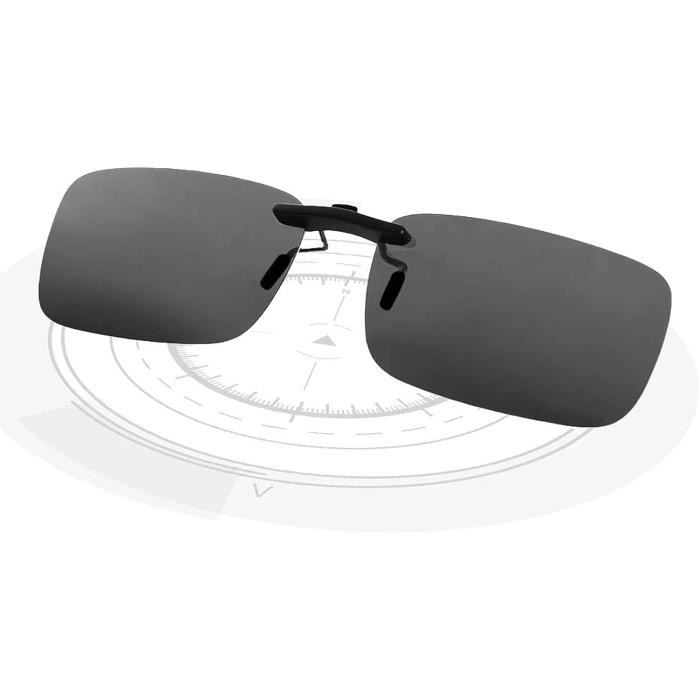 Lunettes de soleil à clipser clearance