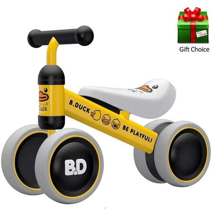 Velo Sans Pedales 1 An Velo Bebe 10 18 Mois Draisienne Bebe Jouet Premier Cadeau Anniversaire Pour Garcons Filles Cadeau Noel Canar Cdiscount Jeux Jouets