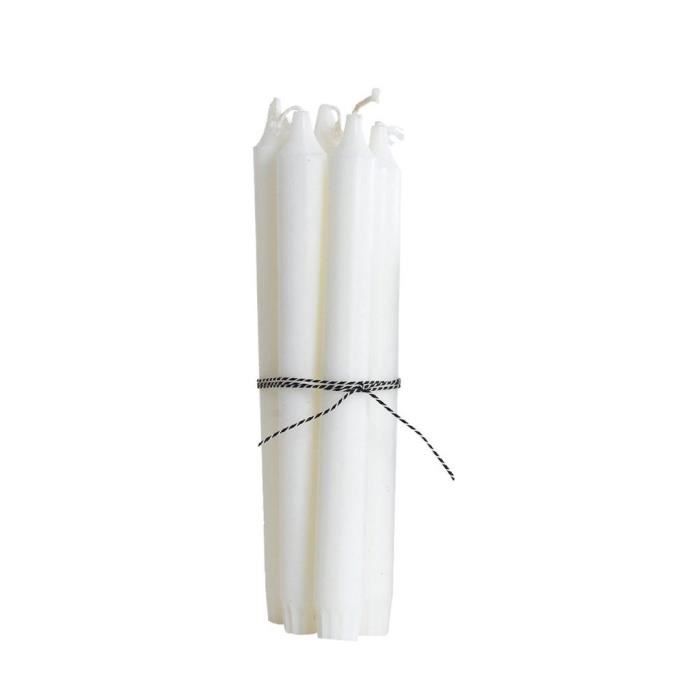 Bougies Chauffe-plat 100 Pièces - 4 Heures De Combustion - Non Parfumées Blanc - Pour Dîners, Fêtes, Ambiance Cosy