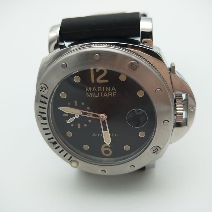 Parnis Marina Militare GMT Luminor 44mm Automatique NOUVEAU