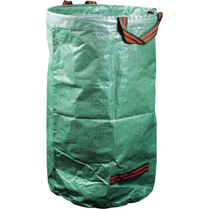 Mgc24 Lot De 5 Sac De Jardin 120 L Pour Les Feuilles Coupe Et Vert Feuilles Sac à Déchets De