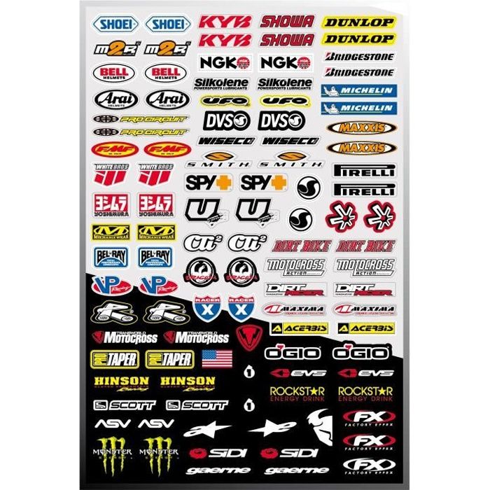 Autocollant voiture moto Clearance