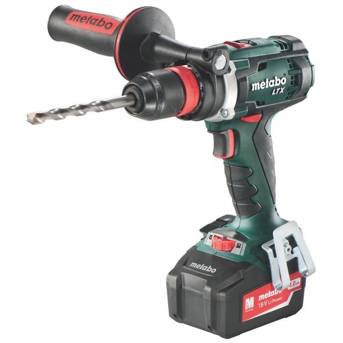 Perceuse Visseuse Metabo 18v Bs 18 Ltx Quick 2 Batteries 5 2ah Chargeur Poignee En Coffret 6 02193 65 Achat Vente Perceuse Perceuse Visseuse Metabo 18 Cdiscount
