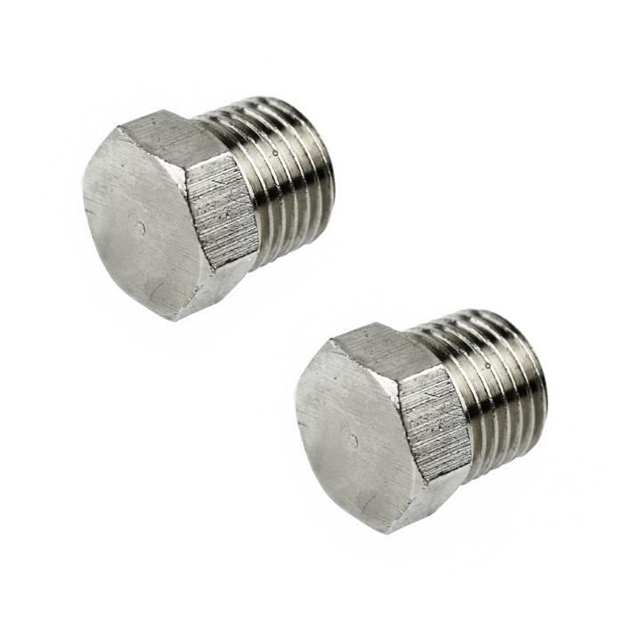Hex d/'obturation Plug 1//4/"//3//8/" Port Air Ligne Compresseur Raccord