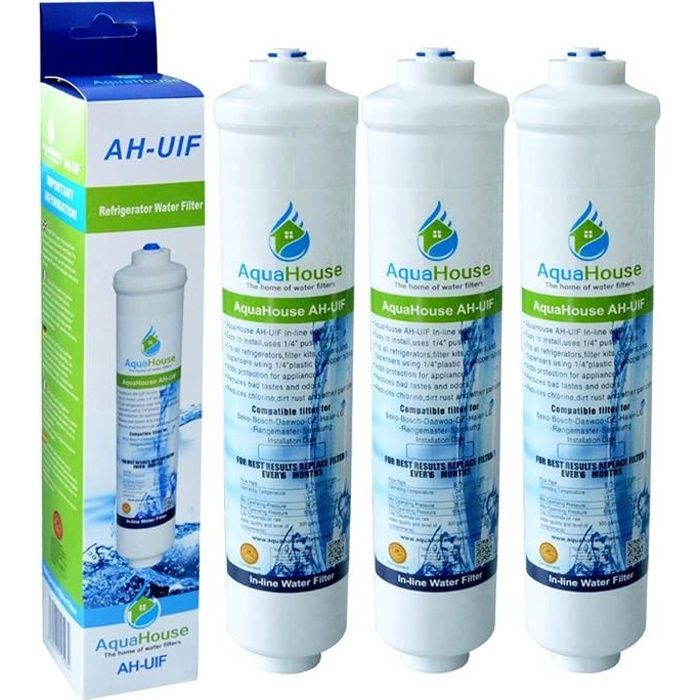 2x UIFH Kompatibel für Haier 0060823485A Kemflo Aicro Wasserfilter für Haier