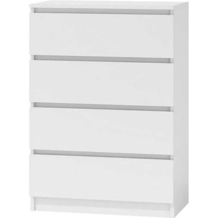 Buffet Commode Clino 70 Cm Blanc Avec Tiroirs Style Scandinave Style Minimaliste Achat Vente Commode De Chambre Commode A Tiroirs Clino Soldes Cdiscount