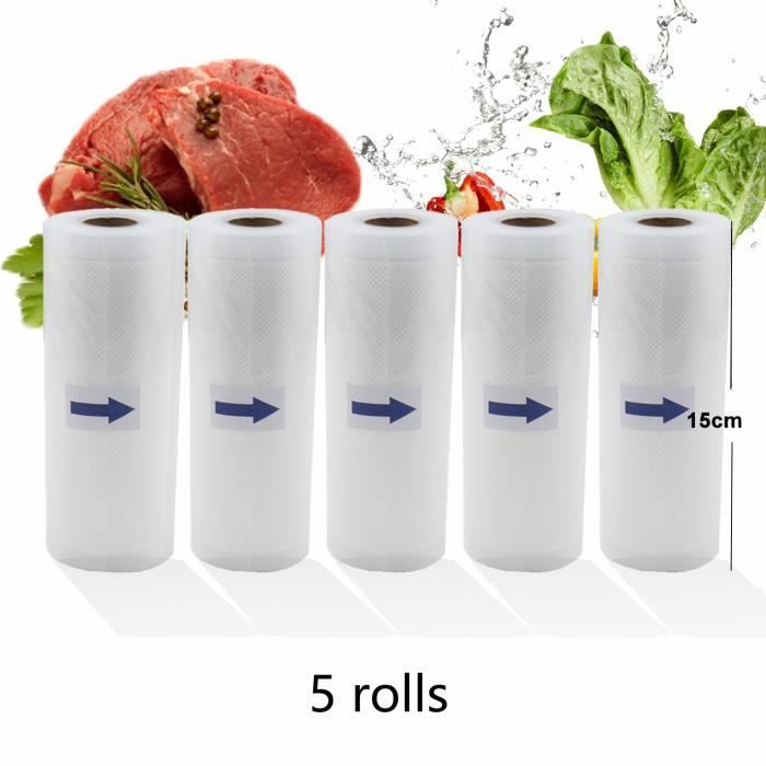 Rouleau Sous-vide Rouleaux Sacs Sous Vide TOPINCN Tailles
