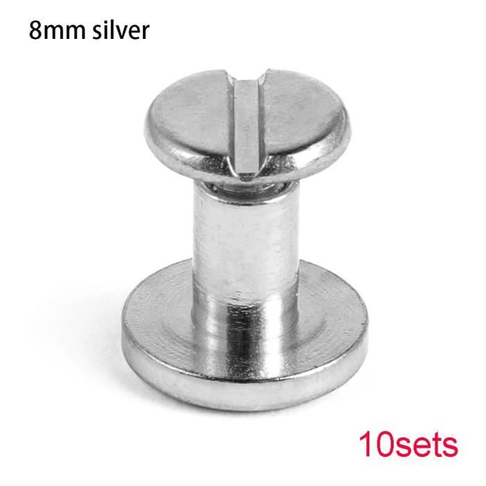 Rivets De Réparation Pour Chaussures IPNSDON - 12 Pièces - 15.5mm/15mm - Plastique Durable