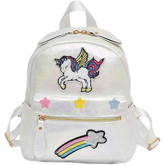 Lot De 6 Bandeaux Arc-en-ciel Licorne - Largeur 1,5 Cm - Pour Filles, Femmes, Enfants - Pailletés