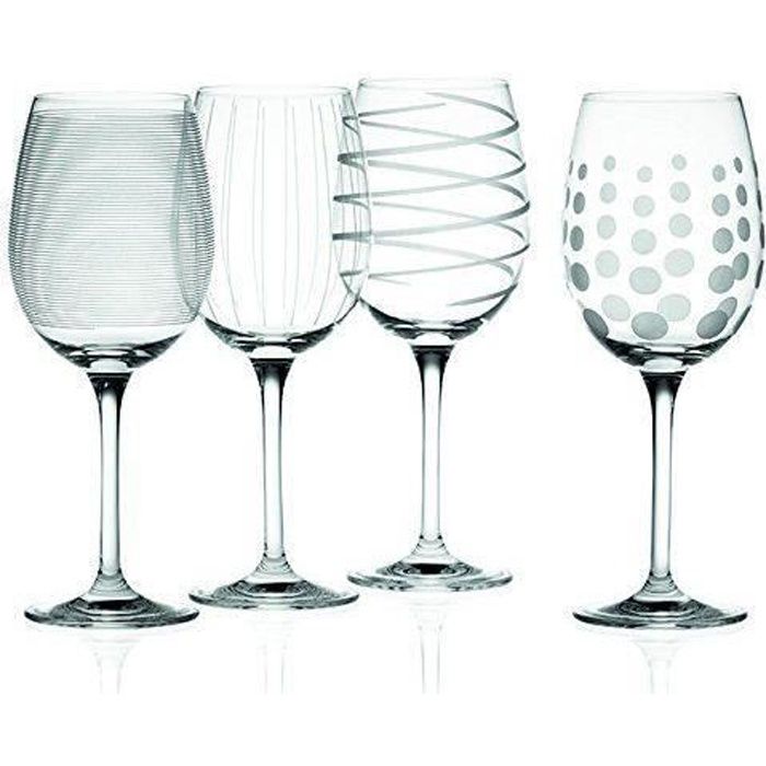 Creative Tops Mikasa Cheers Crystal-Verre à vin blanc-Lot de 4 - 5159282