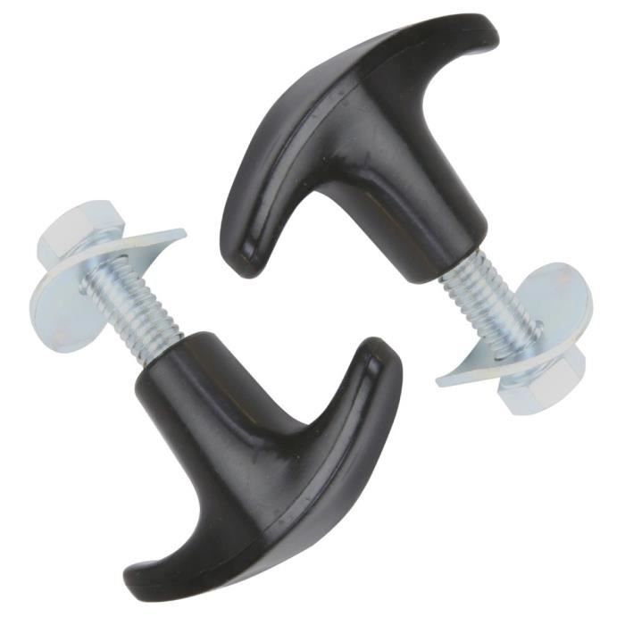 2x vis de mancheron serrage manuel rapide tete plastique acier blocage brancard tondeuse tracteur cdiscount jardin