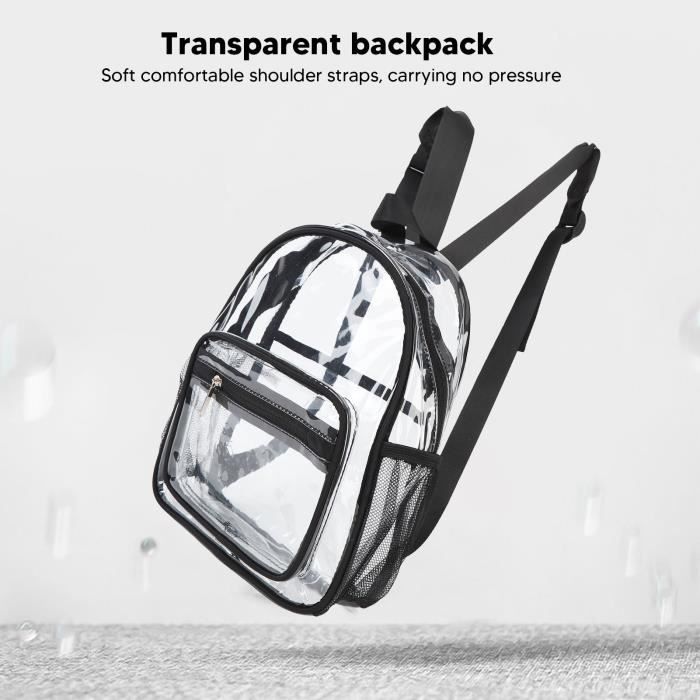 Sac transparent hot sale mode