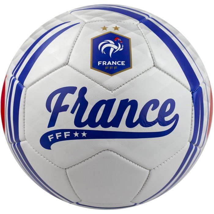 Ballon De Football FFF Nation T5 – Design Épuré, Bonne Durabilité