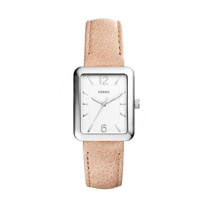 Montre rectangulaire femme fossil Outlet