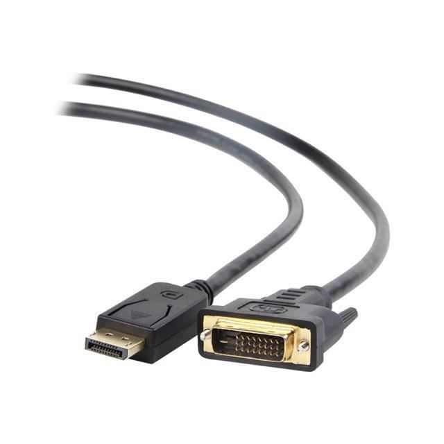 Gembird CC-DPM-DVIM-6 Câble vidéo Adaptateur DisplayPort DVI Noir 1,8 m