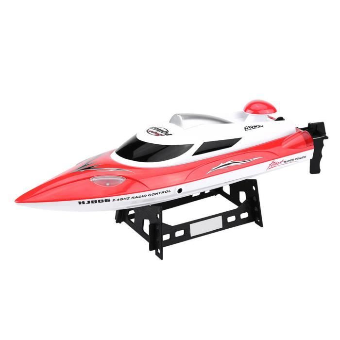 LES RC 2.4GHz Télécommande 4 Canaux Mini Bateau Racing Bateau de