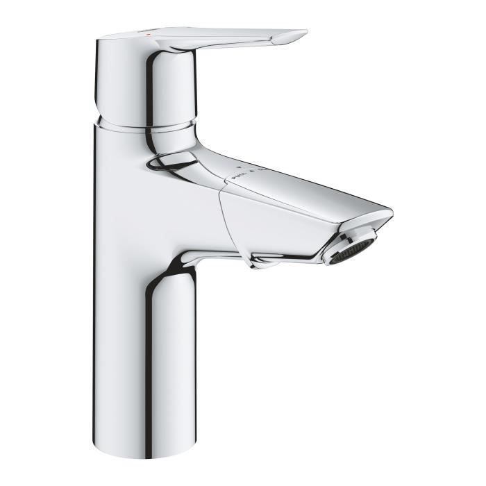 GROHE QUICKFIX Mitigeur monocommande lavabo de salle de bains Start douchette extractible Mousseur économie d'eau taille