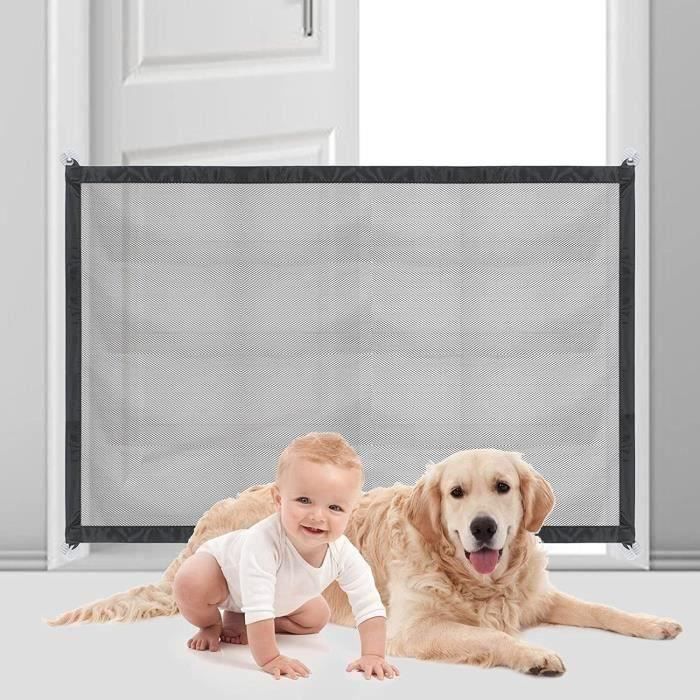Meilleurs prix pour Barriere Extensible - HAOPYOU - 48 x 32 inch - Mesh - Chien - Portable