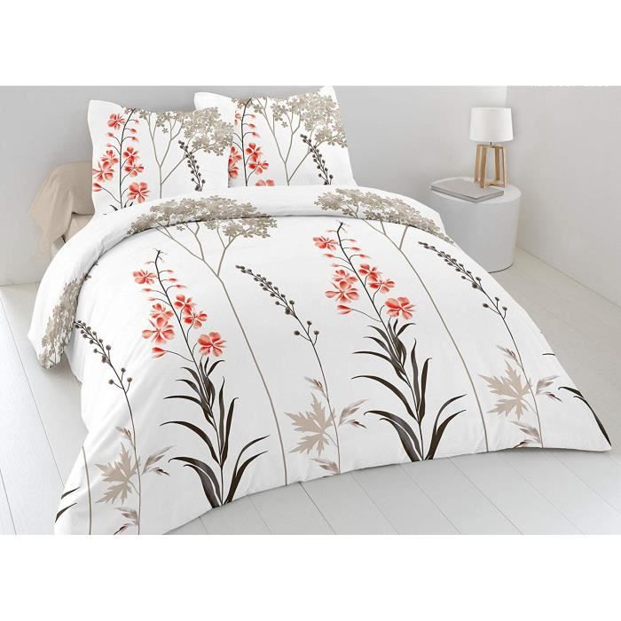 parure de draps lit 2 personne 160x200 cm parure de draps 160x200 cm parure de draps 4 piece 160x200 cm parure de draps 100 coton cdiscount maison