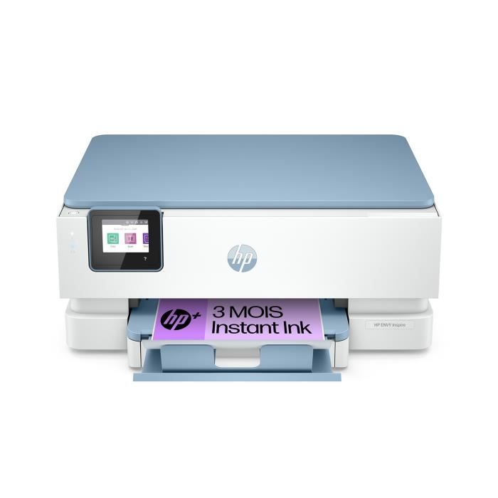 Imprimante tout-en-un HP Envy Inspire 7221e jet d'encre couleur - 3 mois d'Instant ink inclus avec H