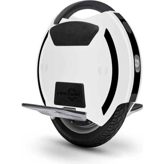 Gyroroue &eacute;lectrique KINGSONG KS-14D blanche 420Wh