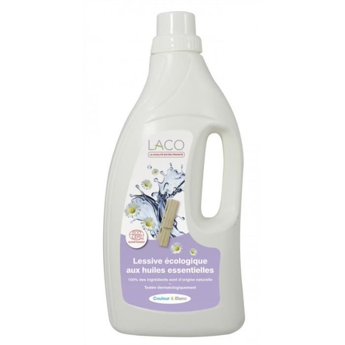 Lessive écologique Aux Huiles Essentielles