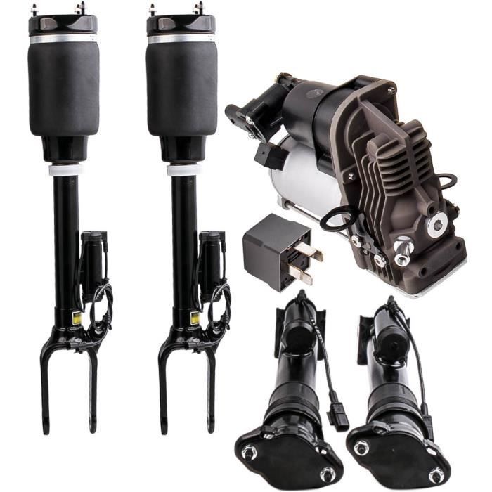4x Avant Arrière Amortisseur + Compresseur pour Mercedes M ML GL Class W164 X164 A1643205813 A1643204413