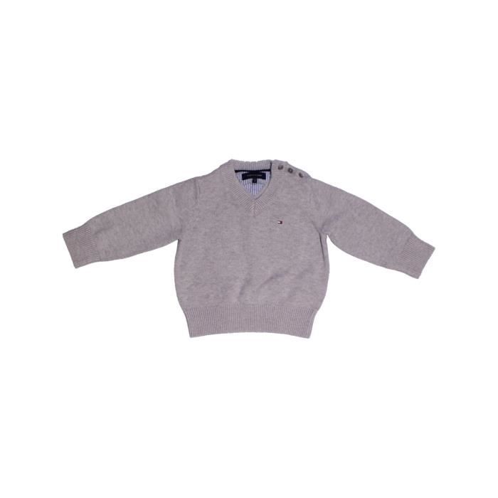 Pull Bebe Garcon Tommy Hilfiger 12 Mois Gris Hiver Vetement Bebe Gris Cdiscount Pret A Porter