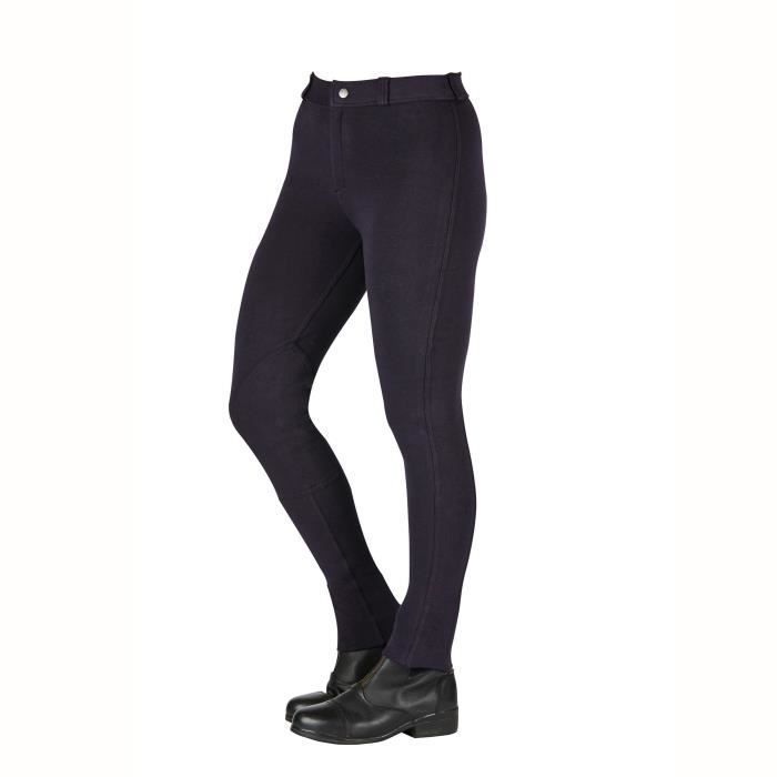 Pantalon équitation coton femme Weatherbeeta Saxon Jodhpurs II - black - 2XS Pantalon équitation coton femme Weatherbeeta Saxon Jodhpurs II - black - 2XS