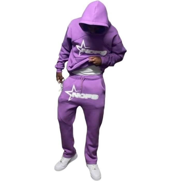 Jogging mauve homme top