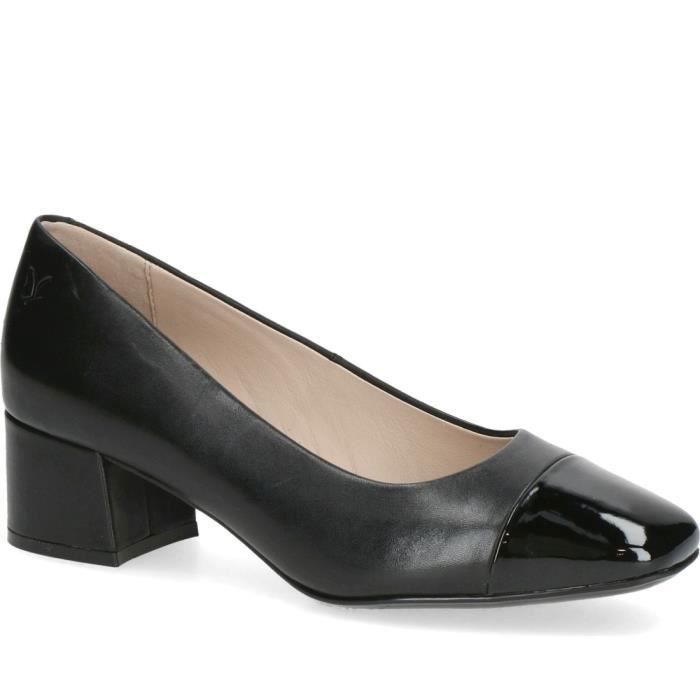 Chaussures Caprice FORMAL SHOES Noir Femme Synthetique Moyenne