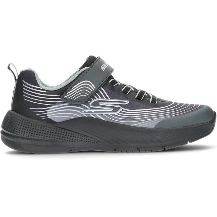 Skechers Baskets SKECHERS 403926 Microspec Advance - Noir - Enfant - Lacets - Garçon