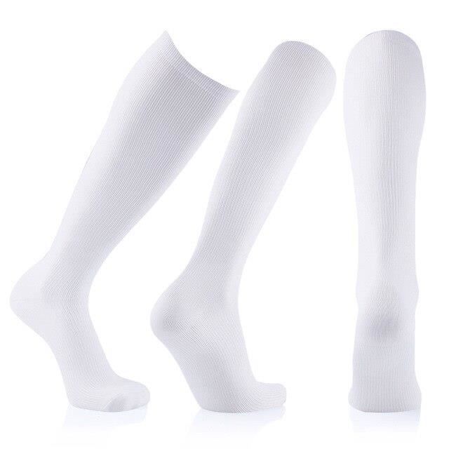 Chaussettes De Compression Graduée 16-23 MmHg – Homme & Femme – Sport, Course, Cyclisme, Randonnée, Voyage – Fabriquées En UE