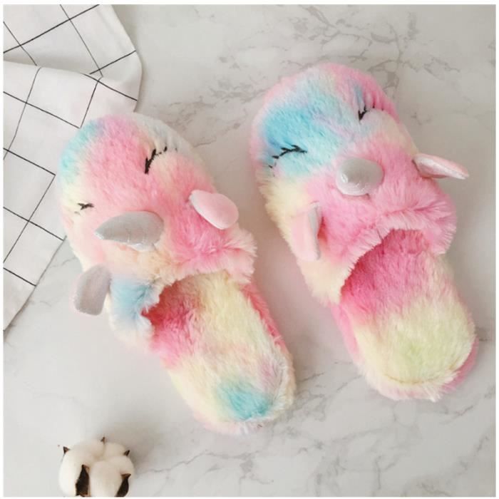 chaussons licorne pas cher