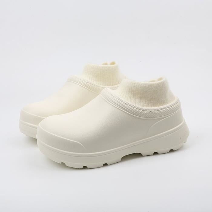 Chaussures de sport chaussures d'infirmi?�re, chaussures de neige chaudes d'hiver-1 nior 