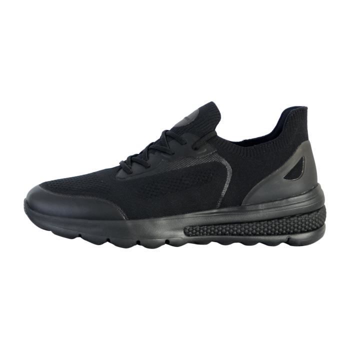 Geox Basket Basses Geox Spherica Actif Noir Homme - GEOX - Tennis - Lacets - Rond - Synthétique