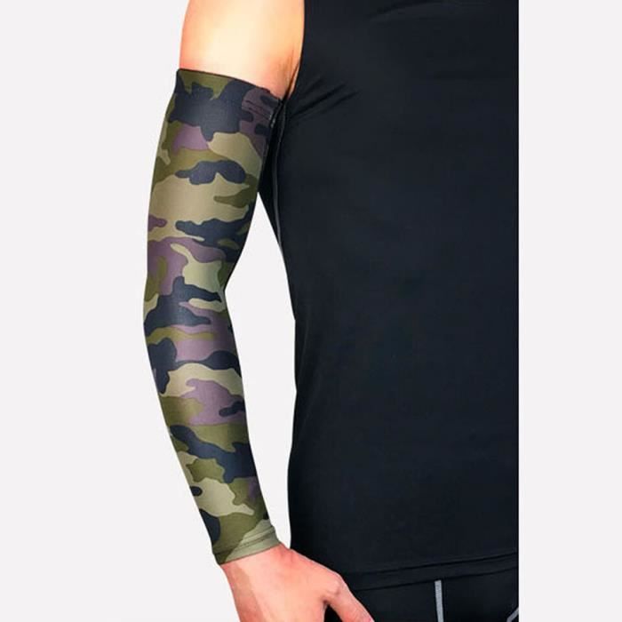COOPHYA 1Pcs Protège-Coude Respirant Manchon de Bras Sport Noir pour Athlètes pour Course et Cyclisme COOPHYA 1Pcs Protège-Coude Respirant Manchon de Bras Sport Noir pour Athlètes pour Course et Cyclisme