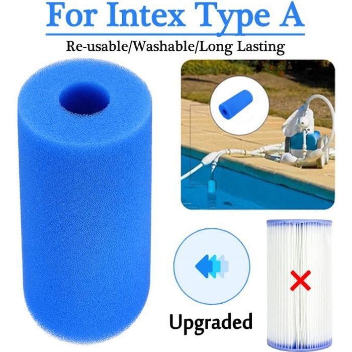 Intex Lot de 2 cartouches filtrantes de type S1 pour Pure Spa : :  Terrasse et Jardin