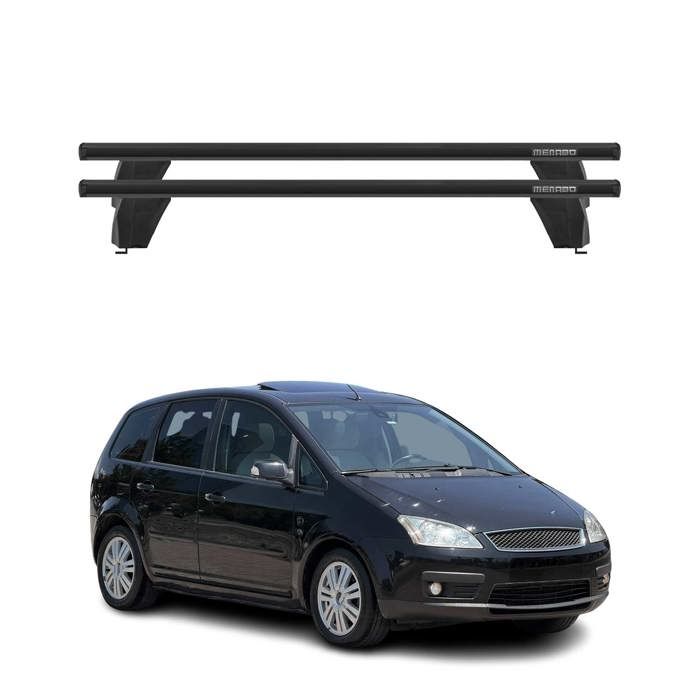 Barres De Toit Transversales Alu Noir Pour Ford Focus C-Max 2003-2010