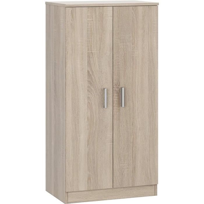Armoire A Chaussures En Bois Coloris Chene Canadien Dim L108 X