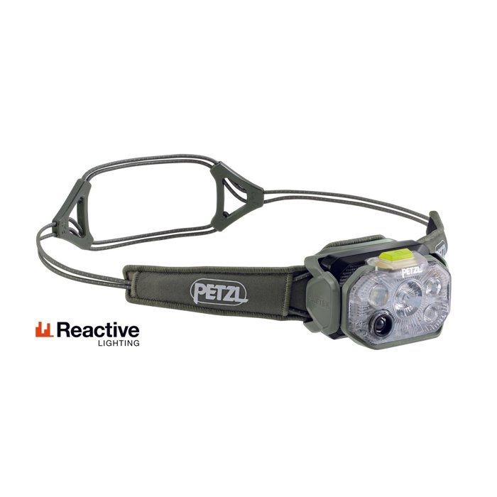 Lampe frontale - PETZL - SWIFT RL V3 - 1 200 Lumens - Portée 168 m - Rechargeable - Autonomie max 100 h
