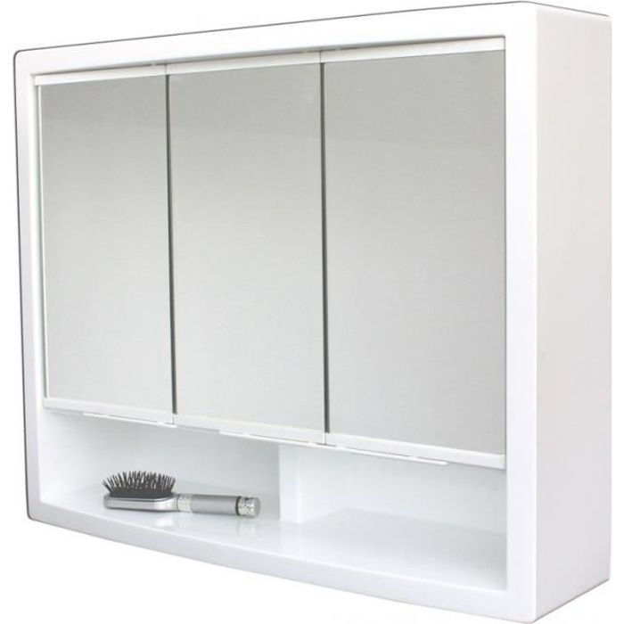 Armoire de toilette trois portes Le Discret ARESTAL 62 cm PRADEL