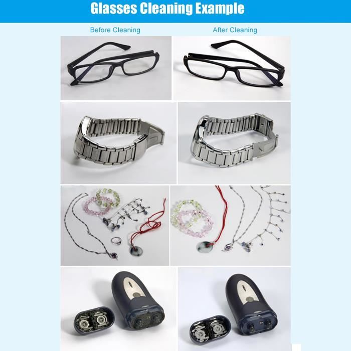 Foyucool 800ml Nettoyeur Ultrasons 49000Hz, Stérilisateur Pour Matériel