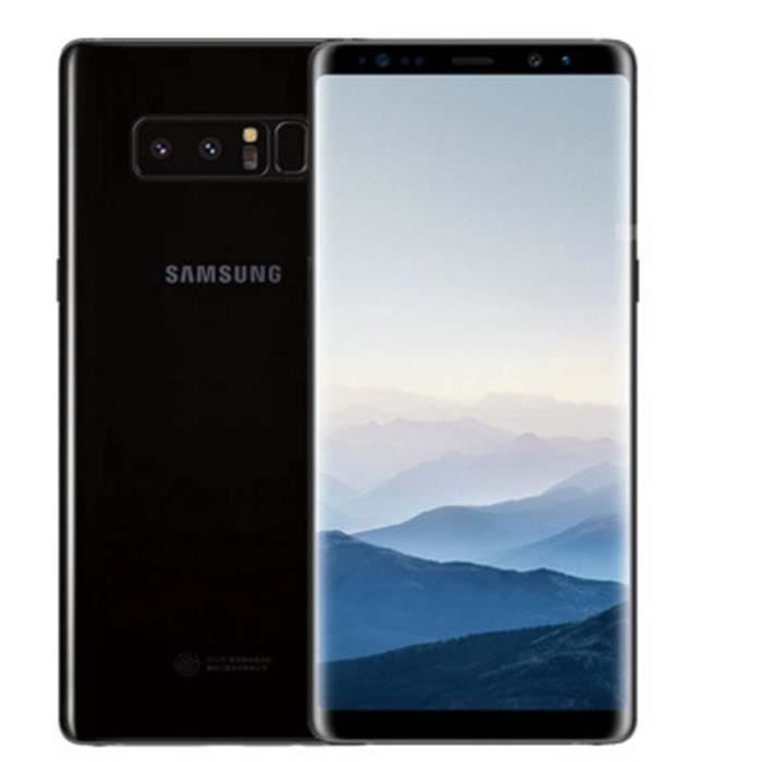 Achat T&eacute;l&eacute;phone portable Samsung Galaxy Note8 N950U 6G 64G Noir pas cher